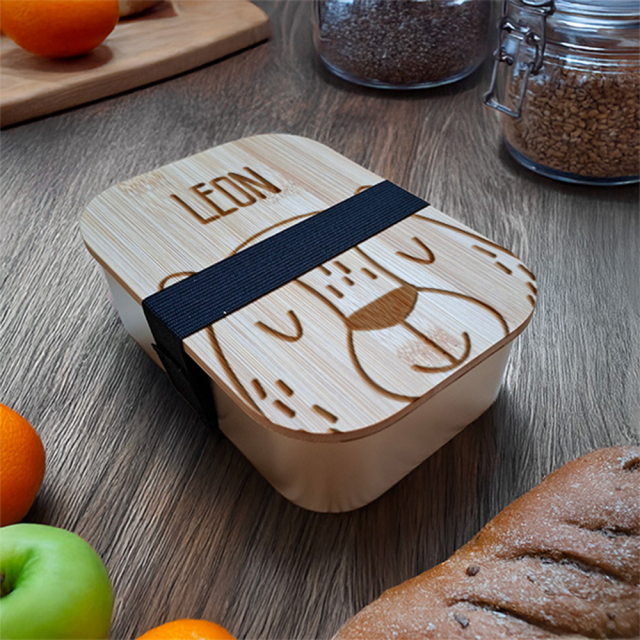 Brotbox mit niedlichem Tiermotiv